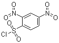 structure of CAS# 1656-44-6, 2,4-二硝基苯磺酰氯
