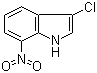 CAS 登录号：165669-14-7, 3-氯-7-硝基吲哚