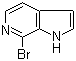 structure of CAS# 165669-35-2, 7-溴-1H-吡咯并[2,3-c]吡啶