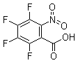 CAS 登录号：16583-08-7, 2-硝基-3,4,5,6-四氟苯甲酸