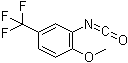 CAS # 16588-75-3, 2-Methoxy-5-(trifluoromethyl)phenyl isocyanate, 2-Isocyanato-1-methoxy-4-trifluoromethylbenzene