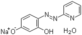 structure of CAS# 16593-81-0, 4-(2-Pyridylazo)resorcinol monosodium salt hydrate