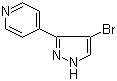 CAS # 166196-54-9, 4-(4-Bromo-1H-pyrazol-3-yl)pyridine
