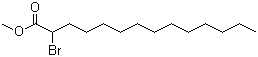 structure of CAS# 16631-25-7, Methyl 2-bromotetradecanoate
