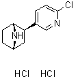 CAS # 166374-43-2, Epibatidine dihydrochloride, (1R-exo)-2-(6-Chloro-3-pyridinyl)-7-azabicyclo[2.2.1]heptane dihydrochloride, (+)-Epibatidine dihydrochloride
