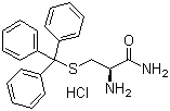 structure of CAS# 166737-85-5, S-Trityl-L-cysteinamide hydrochloride