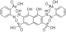 structure of CAS# 1668-00-4, Arsenazo III