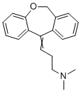 CAS 登录号：1668-19-5, 3-二苯并[b,e]氧杂卓-11(6H)-亚基-N,N-二甲基-1-丙胺