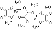structure of CAS# 166897-40-1, 草酸铁六水合物