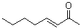 structure of CAS# 1669-44-9, 3-辛烯-2-酮
