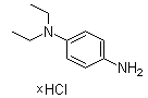 structure of CAS# 16713-15-8, 4-Amino-N,N-diethylaniline hydrochlorideoride