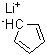 structure of CAS# 16733-97-4, Lithium cyclopentadienide