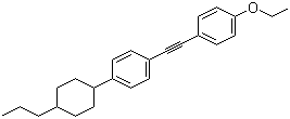 CAS # 167633-81-0, 1-[(4-Ethoxyphenyl)ethynyl]-4-(4-propylcyclohexyl)benzene