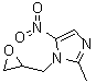 CAS 登录号：16773-52-7, 2-甲基-5-硝基-1-(2-环氧乙烷基甲基)-1H-咪唑