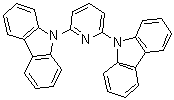 structure of CAS# 168127-49-9, 2,6-二(咔唑-9-基)吡啶