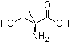 structure of CAS# 16820-18-1, 2-甲基-L-丝氨酸
