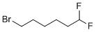 structure of CAS# 168268-71-1, 1-Bromo-6,6-difluorohexane