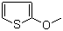 structure of CAS# 16839-97-7, 2-Methoxythiophene