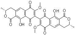 CAS 登录号：1685-91-2, 黄麦格霉素