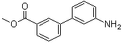 structure of CAS# 168619-25-8, 3'-氨基-[1,1'-联苯]-3-羧酸甲酯