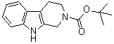 structure of CAS# 168824-94-0, 1,3,4,9-四氢-2H-吡啶并[3,4-b]吲哚-2-羧酸叔丁酯