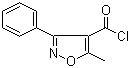 CAS # 16883-16-2, 5-Methyl-3-phenylisoxazole-4-carbonyl chloride