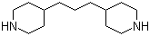 structure of CAS# 16898-52-5, 1,3-二(4-哌啶基)丙烷