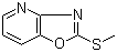 structure of CAS# 169205-95-2, 2-甲硫基噁唑并[4,5-b]吡啶