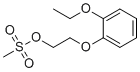 CAS # 169506-15-4, 2-(2-Ethoxyphenoxy)ethyl methanesulfonate