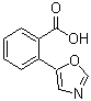 structure of CAS# 169508-94-5, 2-(5-Oxazolyl)benzoic acid