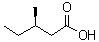 structure of CAS# 16958-25-1, (R)-3-Methylpentanoic acid