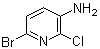 CAS # 169833-70-9, 6-Bromo-2-chloropyridin-3-amine, (6-Bromo-2-chloropyridin-3-yl)amine