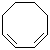structure of CAS# 1700-10-3, 1,3-环辛二烯