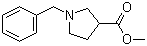 structure of CAS# 17012-21-4, Methyl N-benzyl-3-pyrrolidinecarboxylate