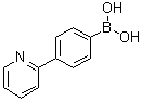 structure of CAS# 170230-27-0, [4-(2-吡啶基)苯基]硼酸