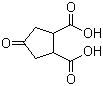 CAS # 1703-61-3, Cyclopentanone-3,4-dicarboxylic acid, 4-Oxo-1,2-cyclopentanedicarboxylic acid