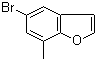 structure of CAS# 170681-91-1, 5-溴-7-甲基苯并呋喃