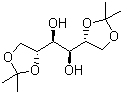 structure of CAS# 1707-77-3, 1,2:5,6-Bis-O-(1-methylethylidene)-D-mannitol