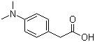 structure of CAS# 17078-28-3, 4-(二甲基氨基)苯乙酸