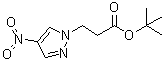CAS # 1708517-52-5, 4-Nitro-1H-pyrazole-1-propanoic acid 1,1-dimethylethyl ester