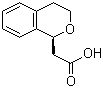 structure of CAS# 170856-84-5, (1S)-3,4-二氢-1H-2-苯并吡喃-1-乙酸