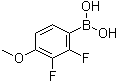 CAS 登录号：170981-41-6, 2,3-二氟-4-甲氧基苯硼酸