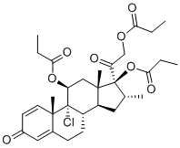 structure of CAS# 1709825-83-1, 倍氯米松二丙酸酯 EP 杂质S