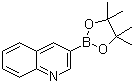 structure of CAS# 171364-85-5, 喹啉-3-硼酸频哪醇酯