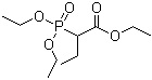 CAS # 17145-91-4, 2-Phosphonobutyric acid triethyl ester, Ethyl 2-(diethoxyphosphinyl)butanoate, Ethyl 2-(diethoxyphosphoryl)butanoate, Ethyl 2-(diethylphosphono)butyrate, NSC 22423, Triethyl 2-phosphonobutanoate, Triethyl 2-phosphonobutyrate, Triethyl alpha-phosphonobutyrate, alpha-Diethylphosphonobutanoic acid ethyl ester