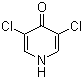 structure of CAS# 17228-70-5, 3,5-Dichloro-4-hydroxypyridine