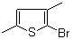 structure of CAS# 172319-76-5, 2-Bromo-3,5-dimethylthiophene