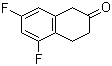 structure of CAS# 172366-38-0, 5,7-Difluoro-2-tetralone