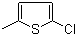 structure of CAS# 17249-82-0, 2-Chloro-5-methylthiophene