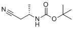 structure of CAS# 172695-22-6, (S)-tert-Butyl (1-cyanopropan-2-yl)carbamate